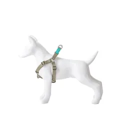 Petnešos Basic Nylon A-Type, chaki, 20 mm x 51-70 cm