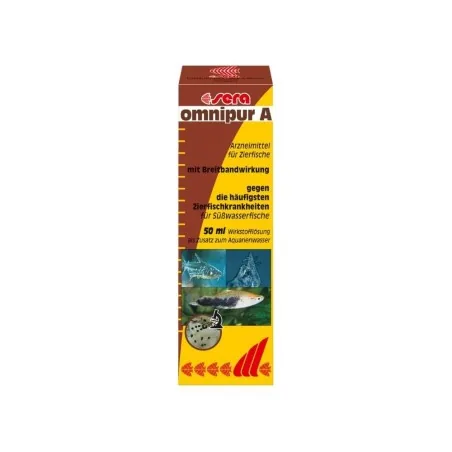 Sera akvariumo priežiūros priemonė Omnipur A, 50 ml | AKVANAMAI