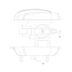 Sera oro pompa Air 110 Plus, 108 l/h, 3 W | AKVANAMAI