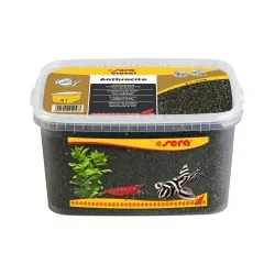 Sera gruntas akvariumui, antracito pilka, 1-3 mm, 6 l | AKVANAMAI