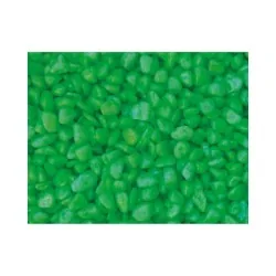Gruntas akvariumui šviesiai žalias 3-5 mm, 1 kg