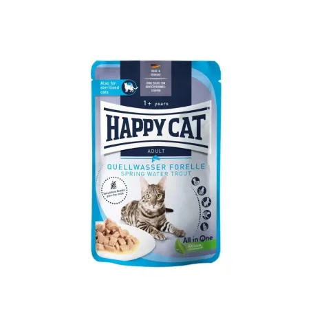 Happy Cat guliašas katėms su upėtakiu | AKVANAMAI