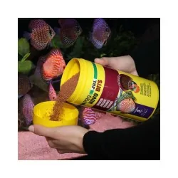 ProNovo Bits Grano S universalus pašaras diskusams ir Pietų Amerikos ciklidams 250 ml (click)