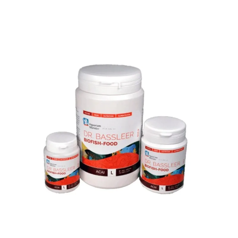 Pašaras žuvims Dr. Bassleer Biofish Food Acai L, 150 | AKVANAMAI