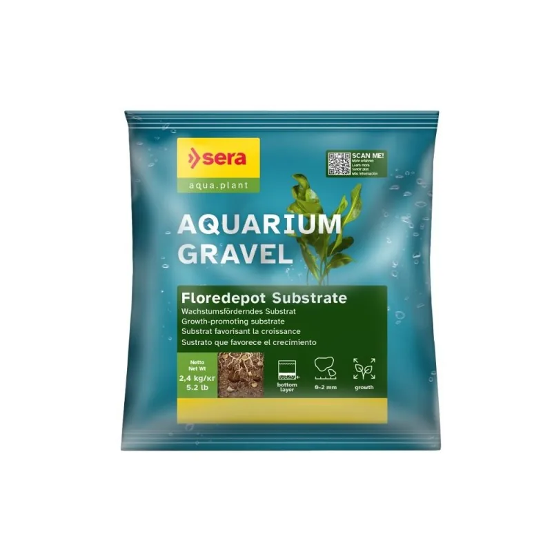 Sera progruntis akvariumams Floredepot, 2,2 l | AKVANAMAI