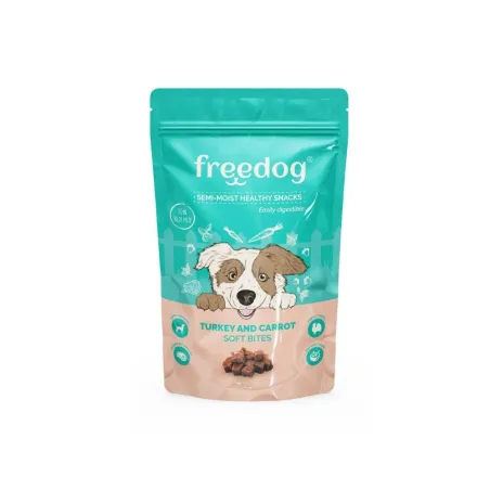 Skanėstas šunims Freedog su kalakutiena ir morkomis | AKVANAMAI