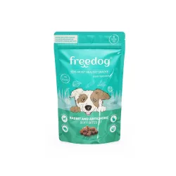 Skanėstas šunims Freedog su triušiena ir artišokais | AKVANAMAI