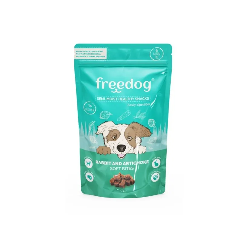 Skanėstas šunims Freedog su triušiena ir artišokais | AKVANAMAI