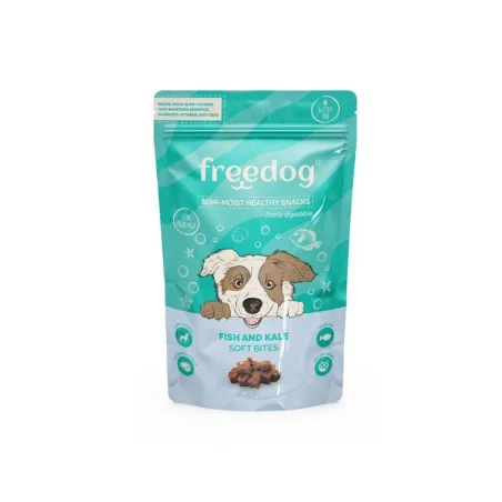 Skanėstas šunims Freedog su žuvimis ir kale | AKVANAMAI