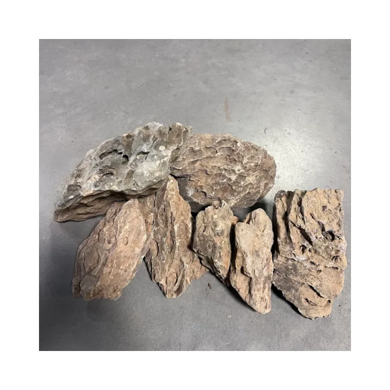 Dekoracija akvariumui akmenys, 15-25 cm, 20 kg