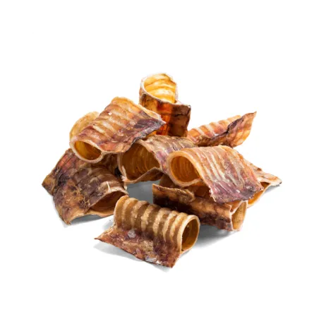 LOKIO Natūralus skanėstas šunims ir katėms galvijų trachėjos, 5-8 cm, 200 g