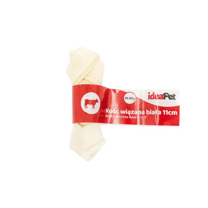 Skanėstas šunims galvijų odos mazgas, 11 cm
