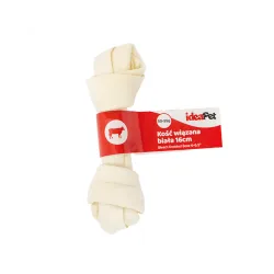 Skanėstas šunims galvijų odos mazgas, 16 cm