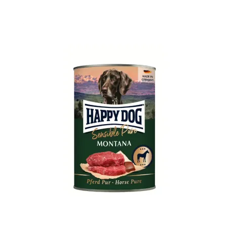 Happy Dog Sensible Pure Montana konservai šunims su arkliena, 400 g