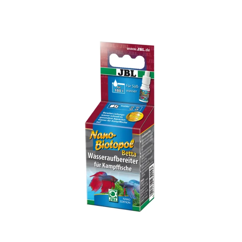 NanoBiotopol Betta priemonė vandens paruošimui 15 ml