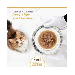 Catit Cuisine Bites konservai katėms su antiena, 75 g