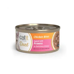 Catit Cuisine Duet konservai katėms su vištiena ir krevetėmis, 75 g