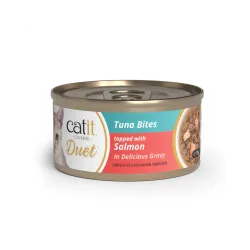 Catit Cuisine Duet konservai katėms su tunu ir lašiša, 75 g
