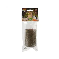 Nature Land Nibble šieno tunelis su morkomis, 125 g
