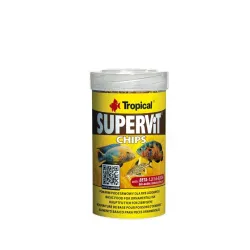 Tropical Supervit Chips pašaras akvariumo žuvims | AKVANAMAI