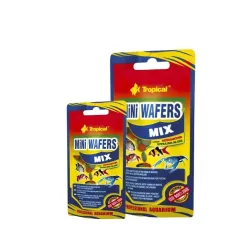 Tropical Mini Wafers Mix pašaras dugninėms žuvims | AKVANAMAI
