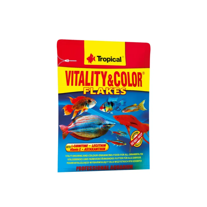 Tropical Vitality&Color spalvas ryškinantis pašaras | AKVANAMAI