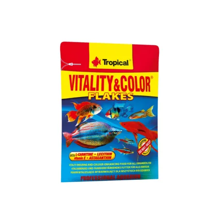 Tropical Vitality&Color spalvas ryškinantis pašaras | AKVANAMAI
