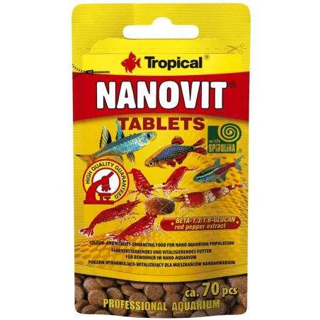 Tropical Nanovit Granulat smulkioms akvariumo | AKVANAMAI