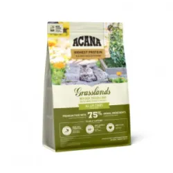 Acana Grasslands Cat sausas pašaras katėms 1,8 kg | AKVANAMAI