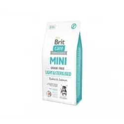 Brit Care Mini Light&Sterilised sausas pašaras mažų | AKVANAMAI