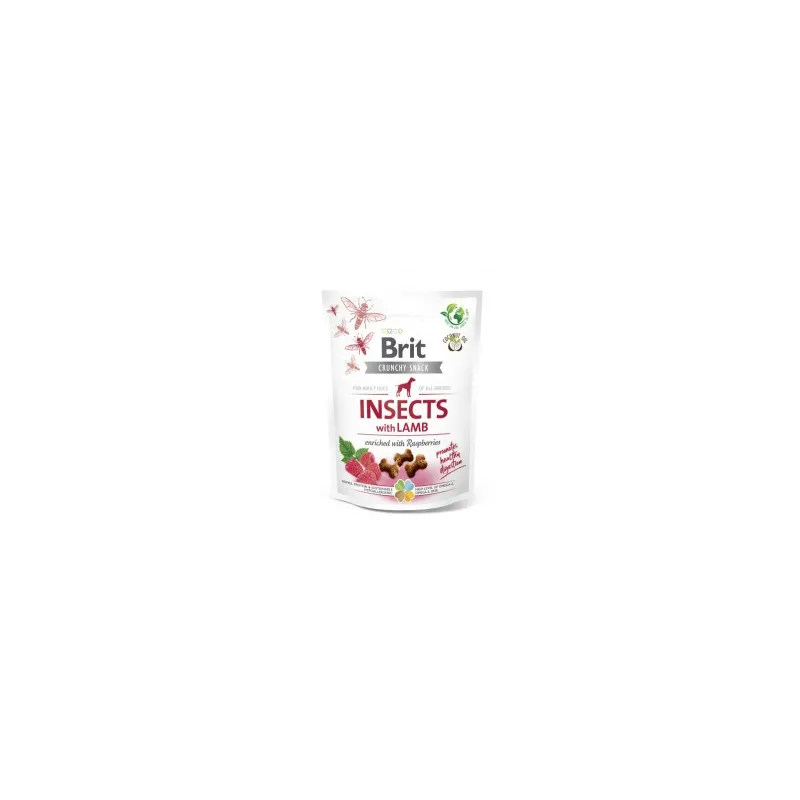 Brit Care Crunchy Cracker Insects with Lamb | AKVANAMAI