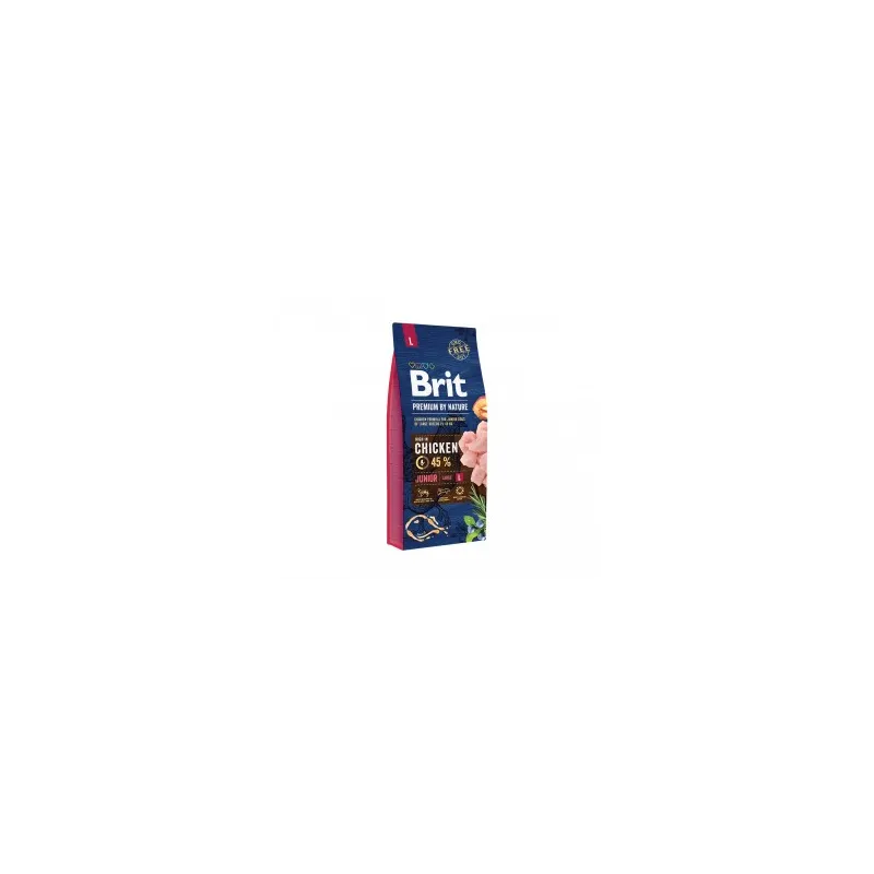 Brit Premium By Nature Junior L sausas pašaras | AKVANAMAI