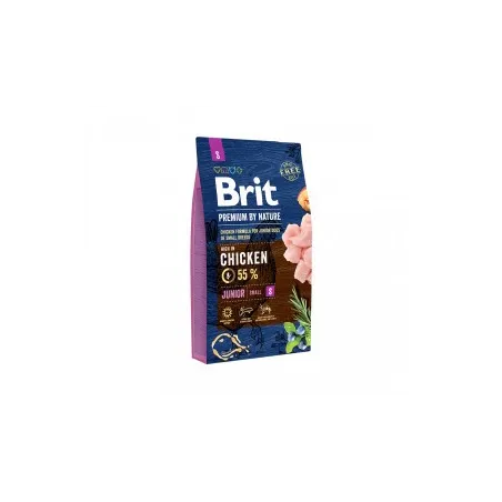 Brit Premium By Nature Junior S sausas pašaras | AKVANAMAI