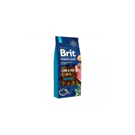 Brit Premium By Nature Sensitive Lamb sausas pašaras | AKVANAMAI