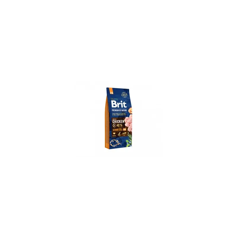 Brit Premium By Nature Senior S/M sausas pašaras | AKVANAMAI