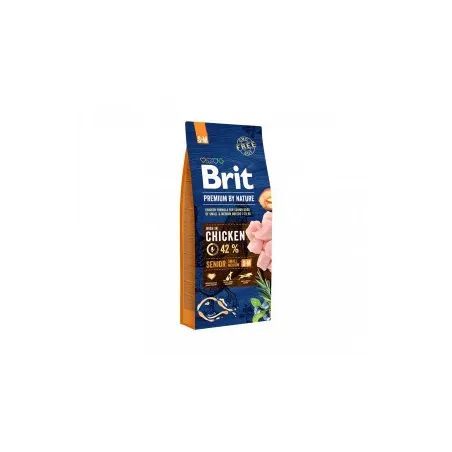 Brit Premium By Nature Senior S/M sausas pašaras | AKVANAMAI