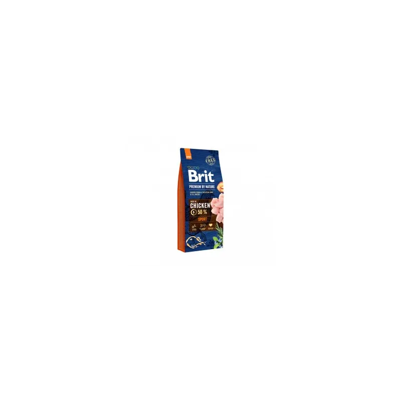 Brit Premium By Nature Sport sausas pašaras šunims | AKVANAMAI