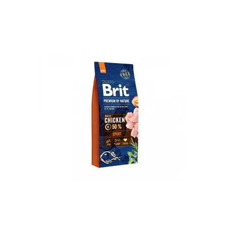 Brit Premium By Nature Sport sausas pašaras šunims | AKVANAMAI