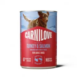 CARNILOVE Paté Turkey & Salmon konservuotas pašaras | AKVANAMAI