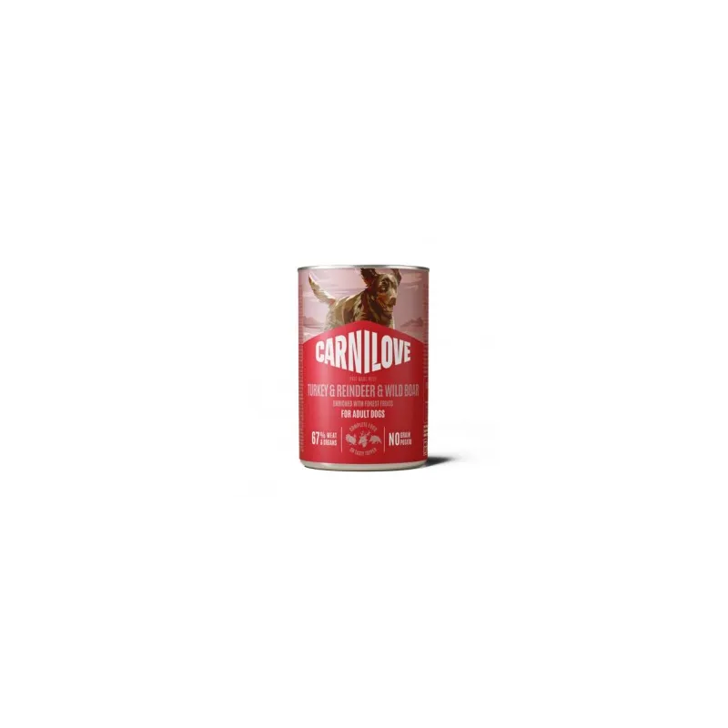 CARNILOVE Paté Turkey & Reindeer & Wild Boar | AKVANAMAI