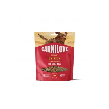 CARNILOVE Crunchy Snack Ostrich with Blackberries | AKVANAMAI