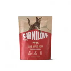 CARNILOVE ACTIVE Cat Lamb & Wild boar Sterilised | AKVANAMAI