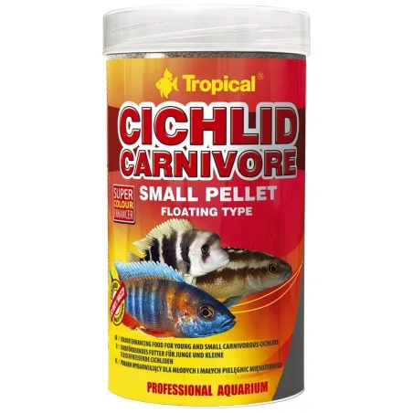 Tropical Cichlid Carnivore Small Pellet pašaras | AKVANAMAI