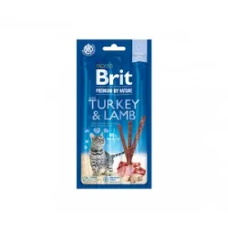 Brit Premium Cat skanėstas Turkey&Lamb 3 vnt. | AKVANAMAI