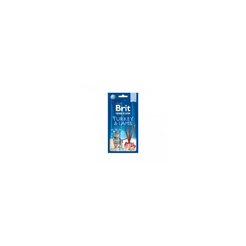 Brit Premium Cat skanėstas Turkey&Lamb 3 vnt. | AKVANAMAI