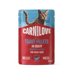 CARNILOVE Gravy rich in Trout enriched with | AKVANAMAI
