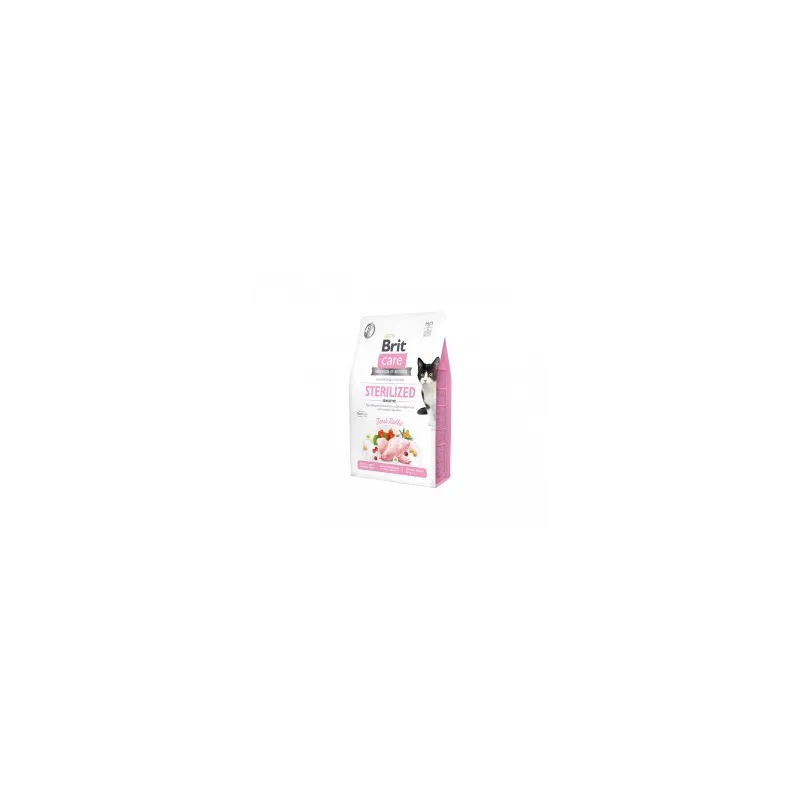 Brit Care Cat GF Sterilized Sensitive sausas pašaras | AKVANAMAI