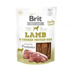 Brit Jerky Lamb Protein Bar skanėstas 80 g | AKVANAMAI