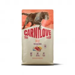CARNILOVE TRUE FRESH Dog Beef sausas pašaras šunims | AKVANAMAI