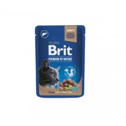 Brit Premium konservuotas pašaras katėms maiš. Liver | AKVANAMAI